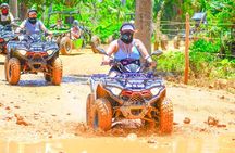 Guided Tour in Four Wheels (ATV) by Macao Beach, Taíno Cave and Typical House