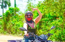 Guided Tour in Four Wheels (ATV) by Macao Beach, Taíno Cave and Typical House