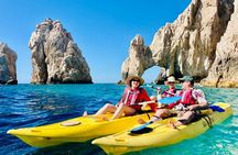 Private Los Cabos Arch & Playa del Amor tour by Glass bottom kayak