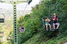 Chairlift to the highest point of the city