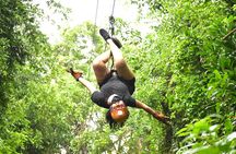 ATV adventure with cenote, ziplines, snack and transport from Cancun or Riviera
