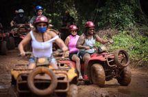 Atvs, Ziplines and Cenote from Cancun or Riviera Maya snack and water included 