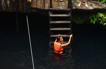 Atvs, Ziplines and Cenote from Cancun or Riviera Maya snack and water included 