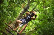Explore the Mayan Jungle with ATV's. Ziplines & cenote included!