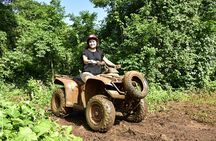 HAVE FUN in the JUNGLE PARK with horseback riding, ATV, zip lines and cenote