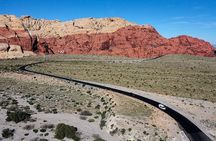 Mojave Desert, Red Rock Sign, Seven Magic Mts