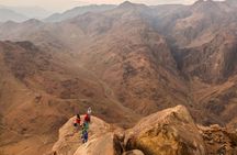 Sunrise at Mount Sinai & St. Catherine monastery from Sharm el Sheikh