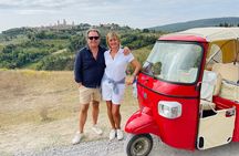 From Florence:Tuscany Tuk Tuk with Lunch, Wine & San Gimignano