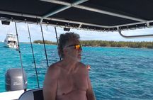 Private 4 hour Rose Island tour snorkeling fishing 