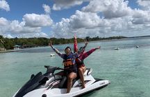 Full Day Tour, #1 Jet Ski in miches las canitas From Punta Cana
