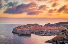 Panorama of the old town ( sunset, game of thrones locations) 
