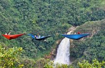 Dream Hammocks Plus Epic Zipline and Giant Waterfall Private Tour from Medellin