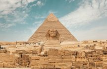 Ancient Egypt : Pyramids, Sphinx & Museum Day Tour from Hurghada