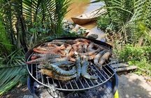  Mekong 2 Days 1 Night SMALL GROUP Stay at Family Tiny Homestay WITH BBQ DINNER