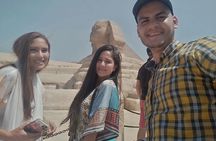 8-hours Giza complex pyramids ,sphinx and Egyptian museum tour