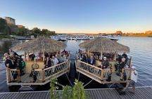 Lilo Floating Tiki Bar on the Ottawa River
