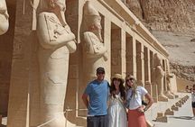 4-Hours Private tour West Bank Hatshepsut temple ,valley king & Nile Motor Boat