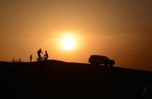 Sunset Red Dune Evening Safari, Camel ride, shows & BBQ Dinner