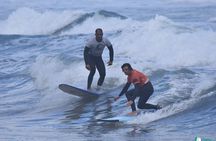 Surf lessons in Famara 9:15-14:30h (4 hours of class)