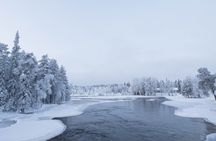 Snowshoeing in the Arctic Circle Wilderness
