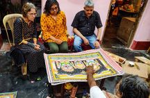 Pattachitra Workshop at Dandasahi by Awarded Artist with KalaKart