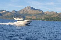 Full day Private Prestige 400 Yacht Tour in Dubrovnik
