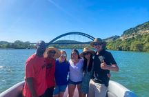 Austin Boat Tour with Full Sun Shading Available