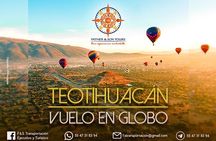 Hot Air Balloon Ride in Teotihuacan & Archaeological Zone.