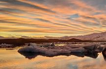 Glacier Lagoon, Diamond Beach, Black Sand Beaches and Waterfalls