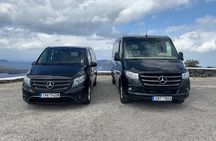 History and Traditional villages around Santorini 