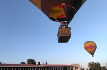 Balloon flight experience to Teotihuacan Pyramids