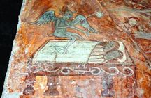 Nine Cross Mount, Shaori Lake & Nikortsminda church, from Kutaisi