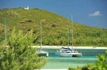 Catamaran, BBQ, Ile Gabriel , Ile Plate ,Coin de Mire 