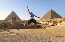 Tour to Pyramids, Sphinx, Ancient Islamic Cairo Including Felucca Sailing Boat 
