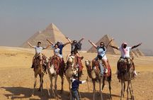 Giza Pyramids Private luxury tour, Lunch, Camel Ride & shopping