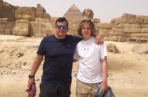 Private Tour Giza Pyramids,Sphinx,Memphis Saqqara Lunch&CamelRide