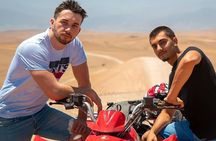Agafay Desert Quad in the Dunes