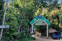 Natural day in an indigenous village