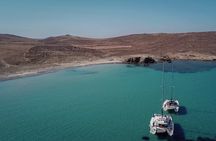 Luxury Catamaran Semi private cruise with meals & drinks and transportation.