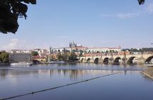 Vintage Car Ride with Walking Tour of Prague City Center