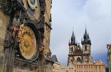 Vintage Car Ride with Walking Tour of Prague City Center