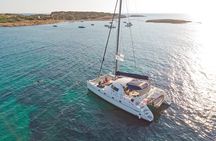 Athens Semi private Morning Catamaran cruise with meal & drinks