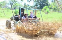 Fun extreme buggy tour on the roads of Macao and visit the cave with transport