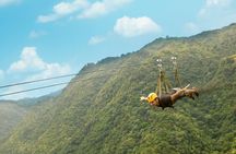 The Beast Zipline at Toroverde Adventure Park in Puerto Rico