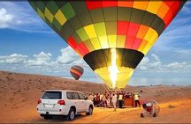 Hot Air Balloon Flight in Dubai with Refreshments Including Pickup & Drop off