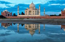 From Jaipur: Overnight Taj Mahal Sunrise Private Tour 
