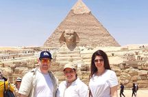Cairo 8 Hour Private Tour Giza Pyramids, Egyptian Museum & Bazaar