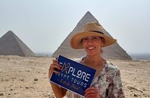 Unique tour to Giza pyramids, Egyptian museum & Khan El-Khalili 