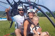 Paramotor Trike Flight at Corfu