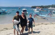 Blue Lagoon Snorkeling Kanto Lampo and Tegenungan Waterfall Tour